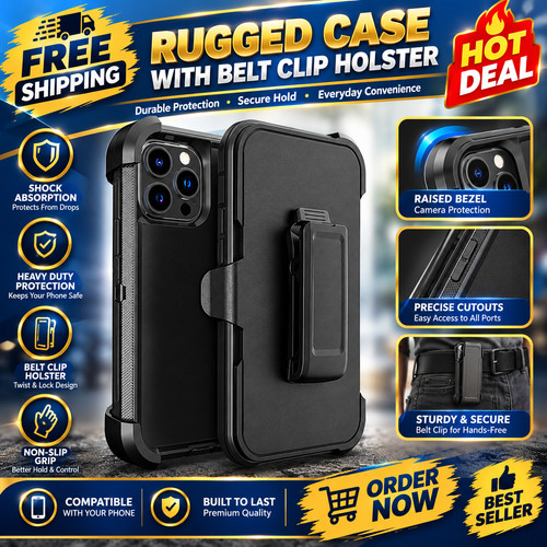 Otterbox case defender black - case,